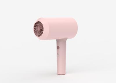 China Low Noise ABS Housing CE Cordless Travel Rechargeable Foldable Hair Dryer for sale