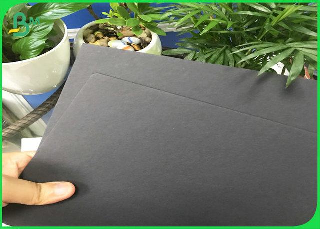 1mm 1.5mm 2.0mm 2.5mm 3.0mm One Face Laminated Black Cardboard With Grey Back 1mm 1.5mm 2.0mm 2.5mm 3.0mm One Face Laminated Black Cardboard With Grey Back