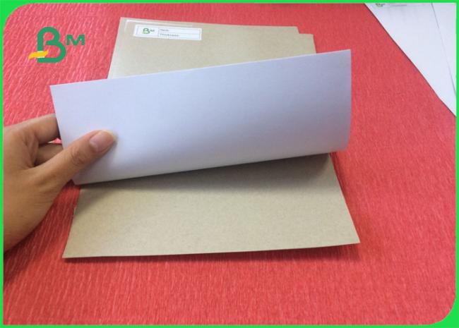 duplex board Good stiffness 400g coated duplex board with white back In sheet or in roll