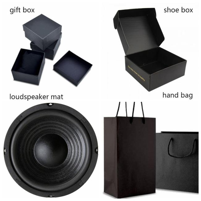 black paper