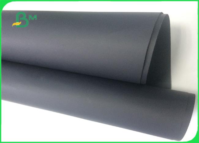 black paperboard 300g 350g 400g Double side black color Black paperboard For Box Packing