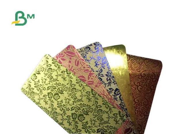 Laminated metalized paper board
