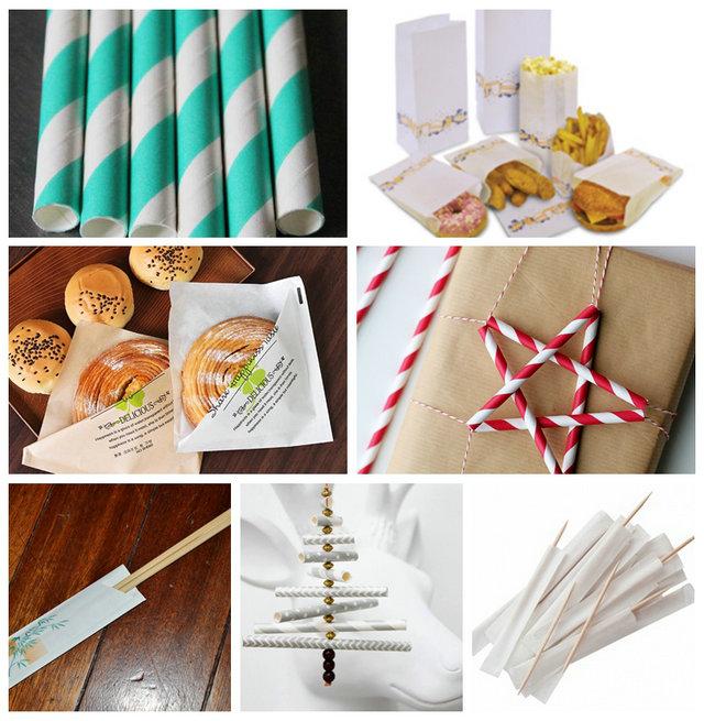 Food Grade Kraft Paper Surface paper 60gsm 120gsm Food Grade Kraft Paper Width 13mm 15mm 27mm 33mm