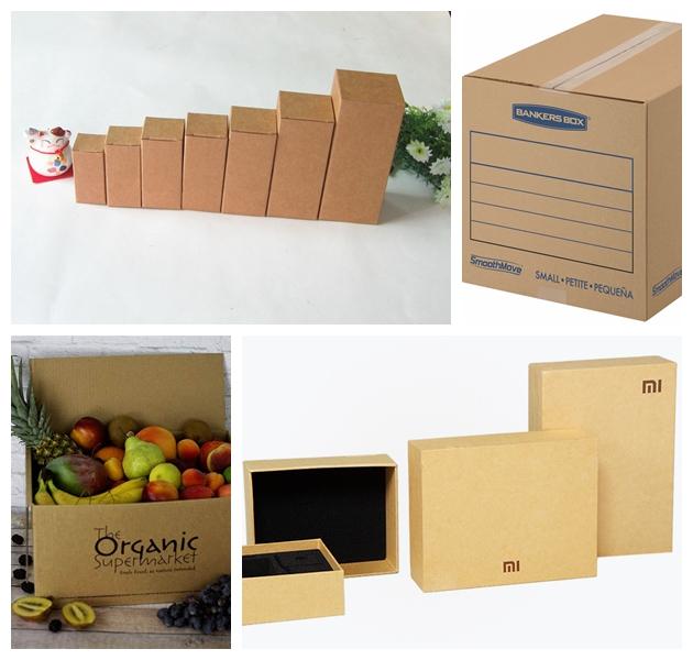 Brown kraft paper