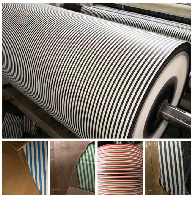 Food Grade White Straw Paper Perfect Printing Effect 60gsm 120gsm Food Grade White Straw Paper For Making Paper Straws