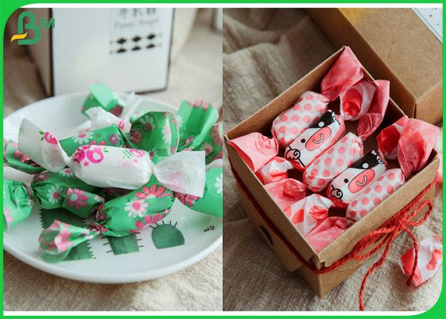 Candy packaging paper Food Grade Paper Roll FSC & FDA 35g White Kraft Paper + 10g PE Coated For Candy Package