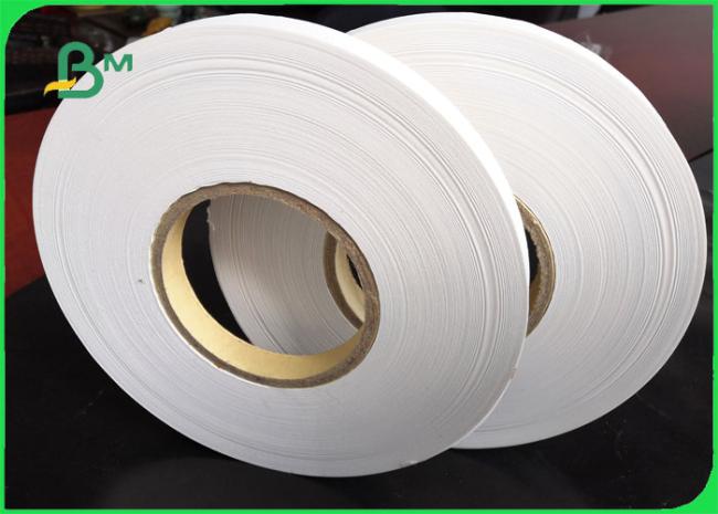 Drinking Straw Wrapping Paper 24mm 31mm 26gsm 28gsm 31gsm FDA Drinking Straw Wrapping Paper 4000 - 6000m length