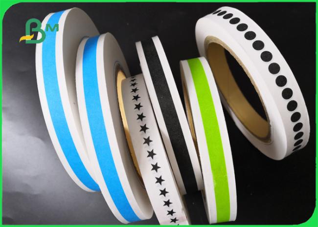 Food Grade Kraft Paper Roll Food Safe Ink Colorful Printed Striped Food Grade Kraft Paper Roll 60gsm 120gsm