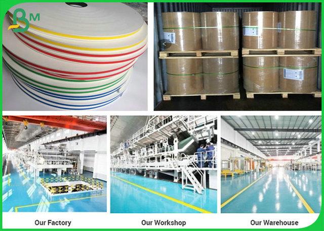 straw paper FSC FDA Certificate Colorful Degradable Straw Paper For Drinking Coconut Juice