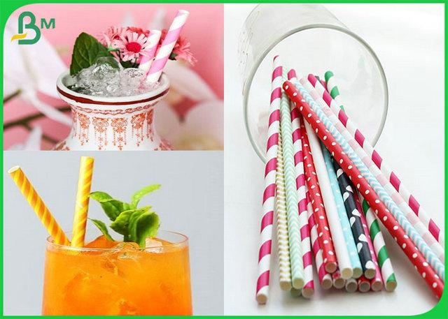 white kraft paper 13MM 120GSM FDA Certified White Kraft Paper Reel For Making Paper Straws