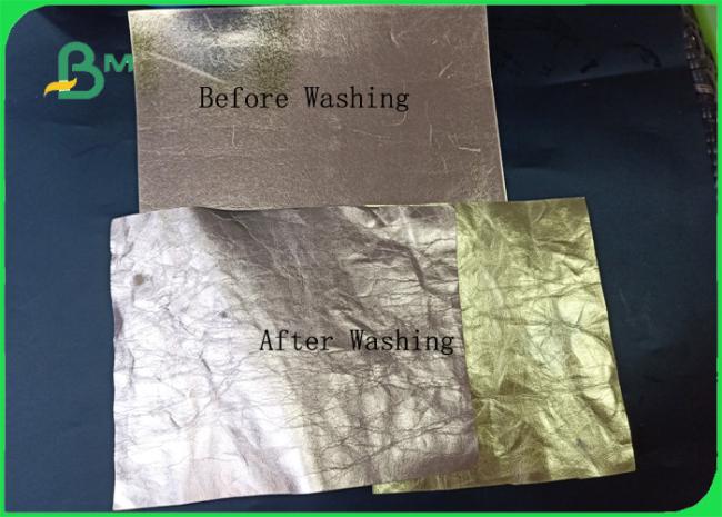washable kraft paper Resistance To Wear And Tear Soft Wasnable Kraft Paper For Bag