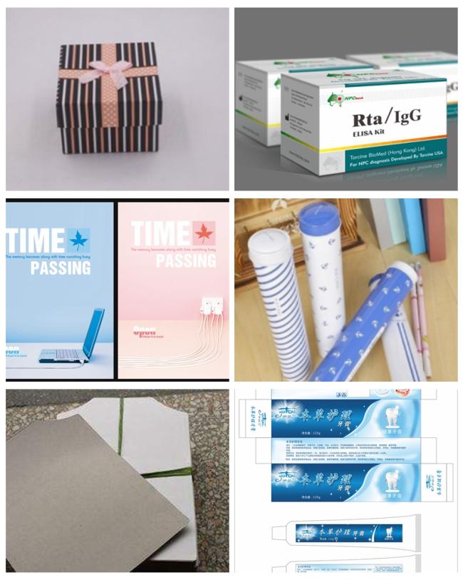 Clay Coated Paper Great Stiffiness Grey Back White Side Clay Coated Paper Offset Printing In Rolls