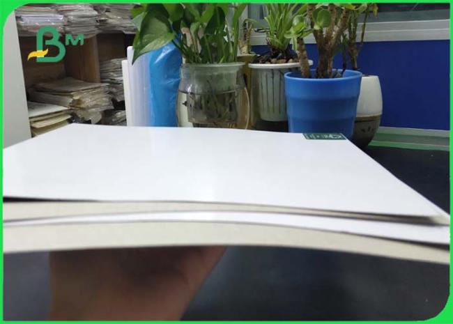 Clay Coated Paper Great Stiffiness Grey Back White Side Clay Coated Paper Offset Printing In Rolls