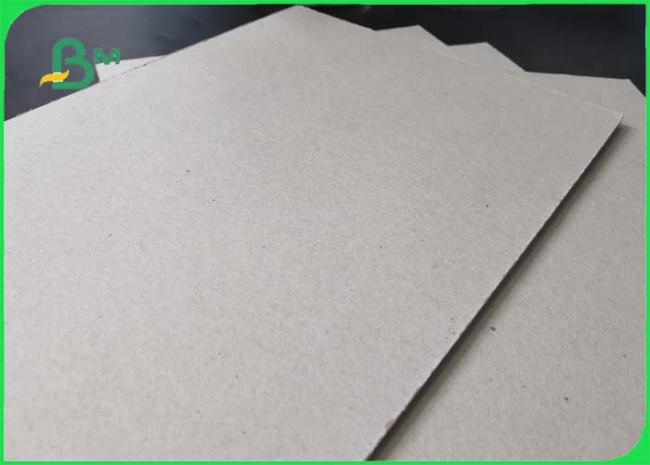 Recycled Paper FSC Certificed Grey Chipboard / Eco - friendly Recycled Paper Grade AAA AA For Storage Box