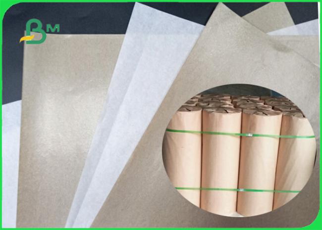 Plastic Coated Kraft paper Weight 10gsm - 20 gsm FDA approved One side plastic coated kraft paper in rool