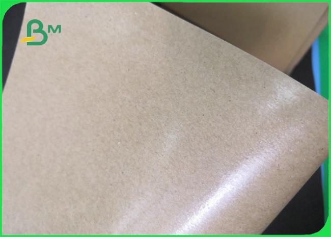PE Coated Kraft Paper 160 - 300gsm Single PE Coated Kraft Paper 100% Virgin Pulp For Fast Food