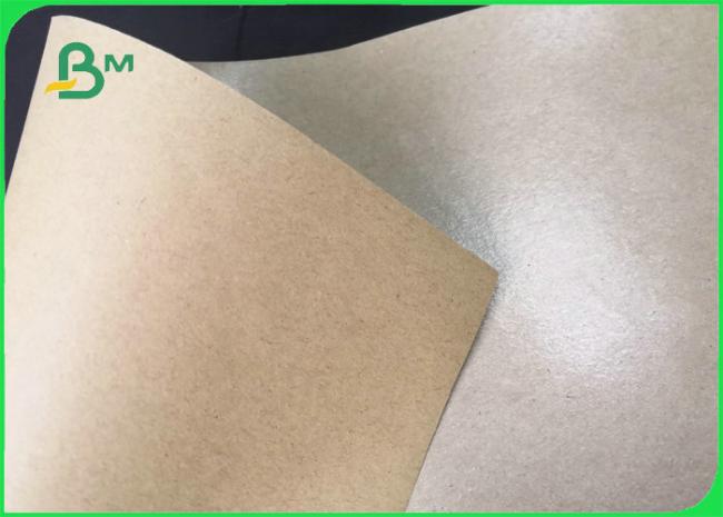 PE Coated Kraft Paper 160 - 300gsm Single PE Coated Kraft Paper 100% Virgin Pulp For Fast Food