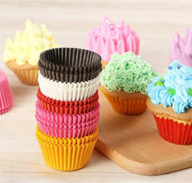 Greaseproof Muffin Wrapping Paper Greaseproof Muffin Wrapping Paper / 33g - 38g Non Stick Food Grade Paper