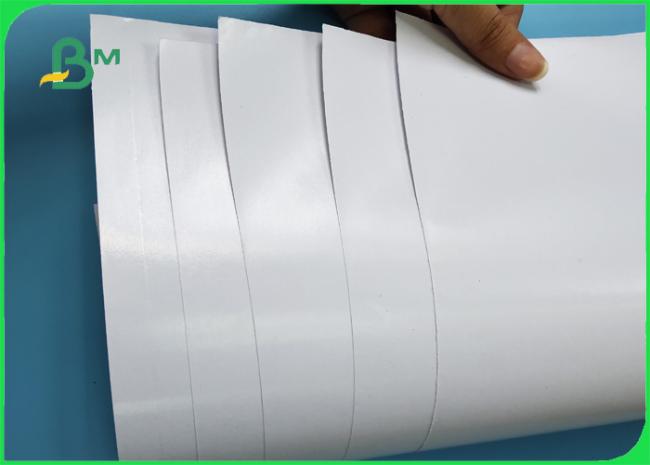 PE Coated Craft Paper Food Grade PE Coated 50GSM Craft Paper White & Brown No Harm To People