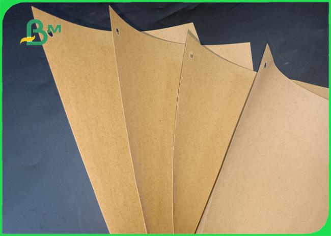 Sack Kraft Brown paper 70 / 80 Gsm Moisture - Proof Good Printing Sack Kraft Brown Paper For Bags