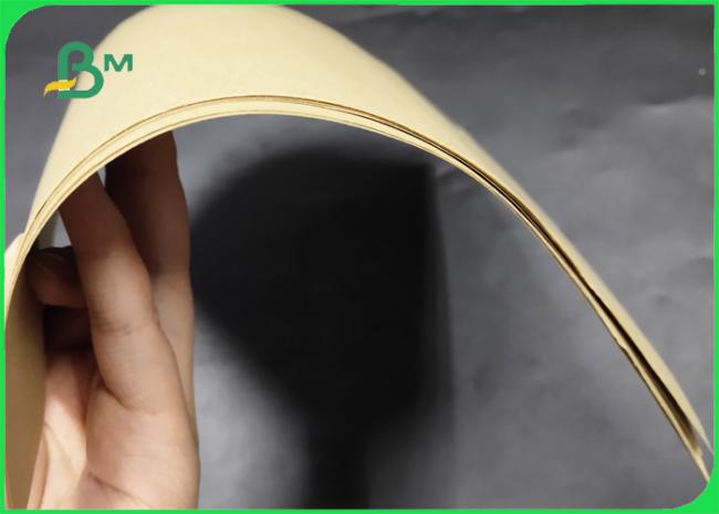 Brown Sack Kraft Paper FSC Approved 70GSM 80GSM Brown Sack Kraft Liner Paper Pure Color For Packing