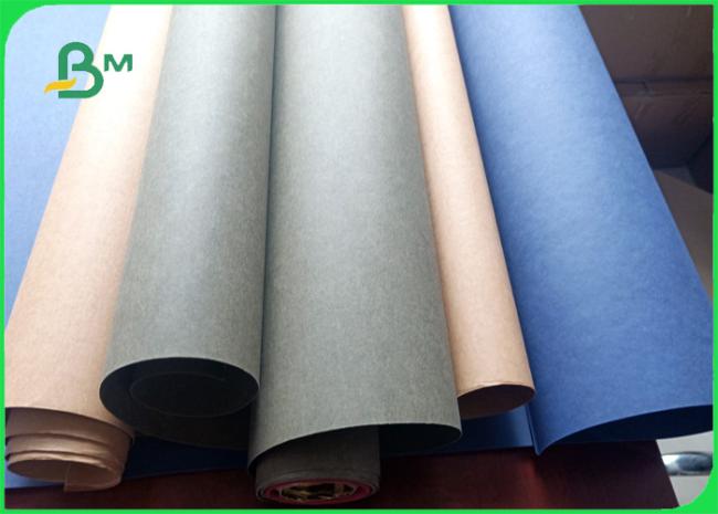 washable kraft paper 0.8mm Tough stiff wear resistant colorful washable kraft paper for bag