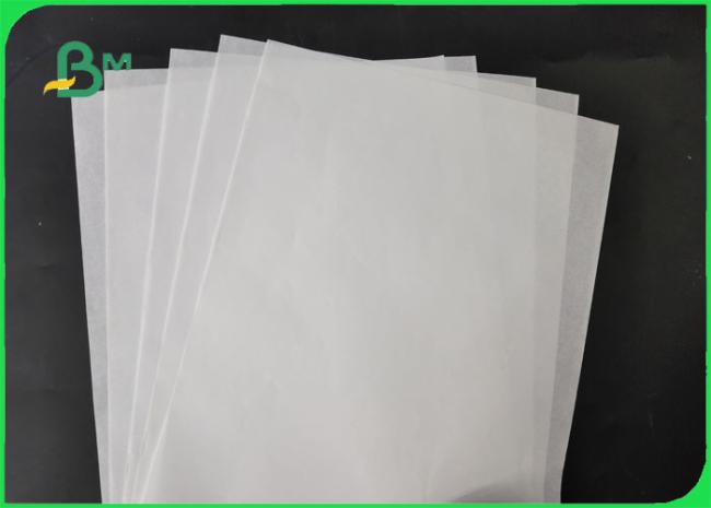 C1S White Paper 40GSM 50GSM C1S White Paper Rolls Greaseproof 1020MM For Packing Sugar