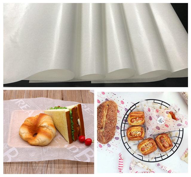 MG White Craft Roll 30gsm to 50gsm MG White Craft Roll Single Side Glossy Food Wrapping Paper