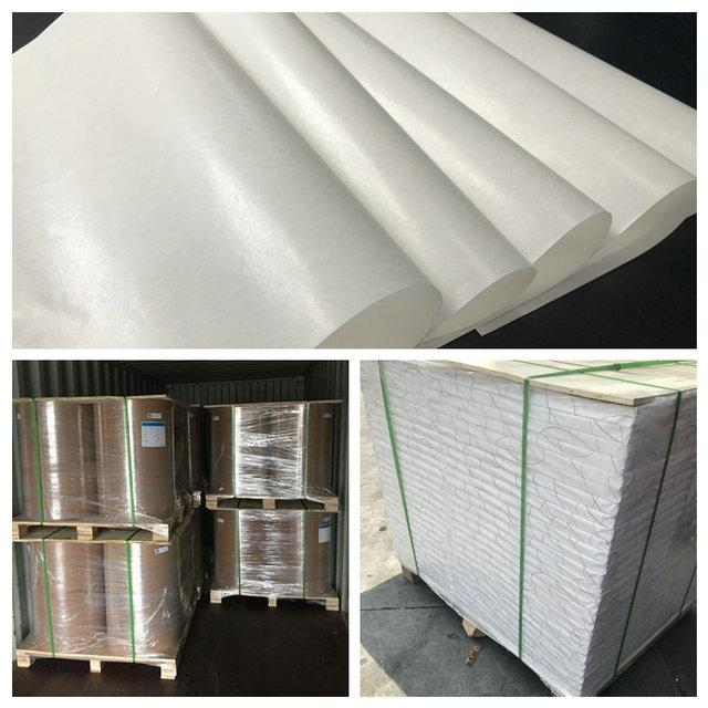 MG White Craft Roll 30gsm to 50gsm MG White Craft Roll Single Side Glossy Food Wrapping Paper