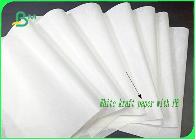 PE Coated Kraft paper MG 30 / 35 / 40gsm green security heatable PE coated kraft paper for packing