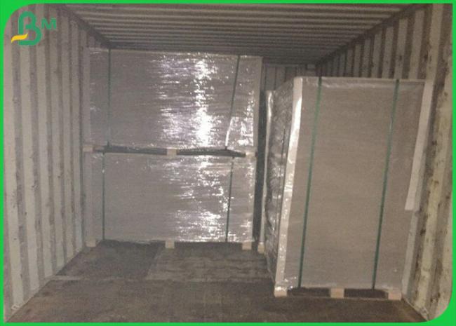 grey carton 70*100cm Hard Stiffness 1.3mm 1.35mm 1.5mm Grey Carton Sheet For Packing Boxes