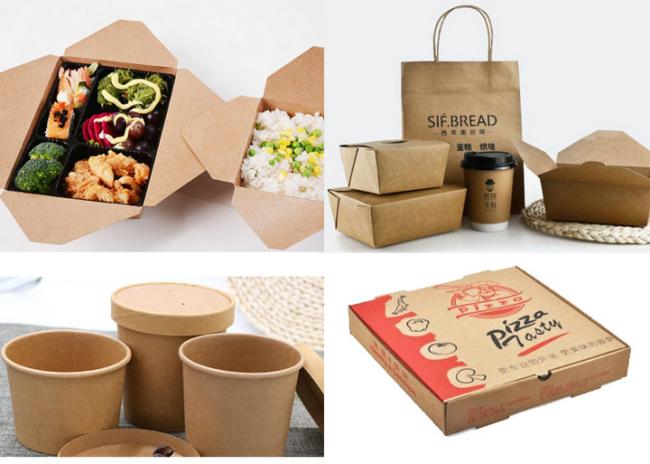 Carta Kraft Paper FSC Carta Kraft Paper For Fast Food Wrapping 300gsm 350gsm Good Strength