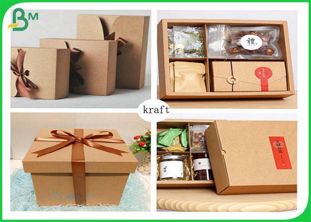 Brown Carta krafe Paper Recycled 300 GSM Brown Carta Kraft Paper For Sheet Or Reel Packing