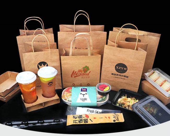 Sack Food Kraft Papier Uncoated 65*100CM Brown/ White Sack Food Kraft Papier with FSC and SGS Certified