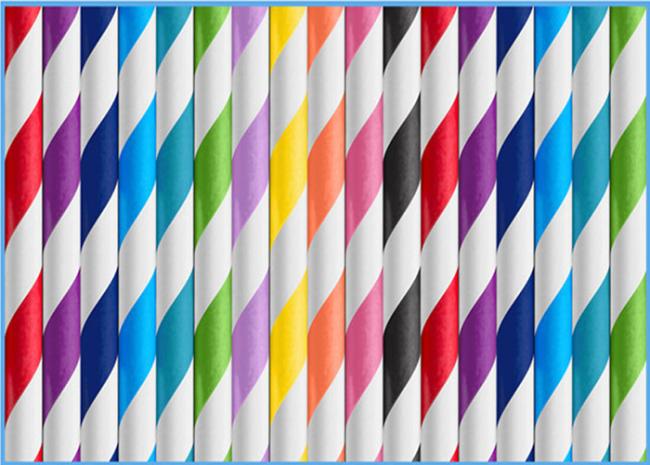 Food Grade Paper FDA FSC Color Printed Food Grade Paper / Straw Drinking Paper 15mm to 600mm
