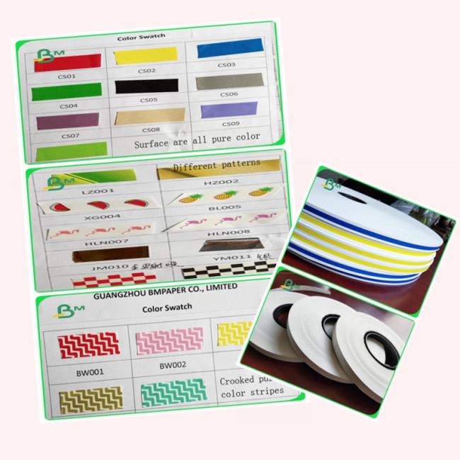 Food Grade Paper FDA FSC Color Printed Food Grade Paper / Straw Drinking Paper 15mm to 600mm