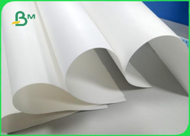 FDA white kraft paper Width 70*100cm High whiteness 70gsm FDA white kraft paper for food packing