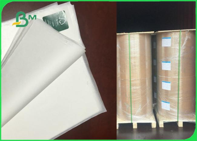 30gsm 35 gsm Food Grade Uncoated White Sack Kraft Paper FDA EU SGS Certified 30gsm 35 gsm Food Grade Uncoated White Sack Kraft Paper FDA EU SGS Certified