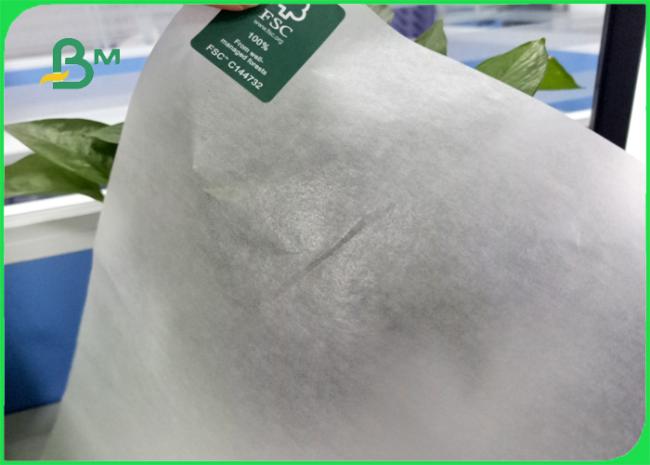 26gsm to 50gsm non-polluting Greaseproof white kraft Paper for Bacon packaging 01 26gsm to 50gsm non-polluting Greaseproof white kraft Paper for Bacon packaging