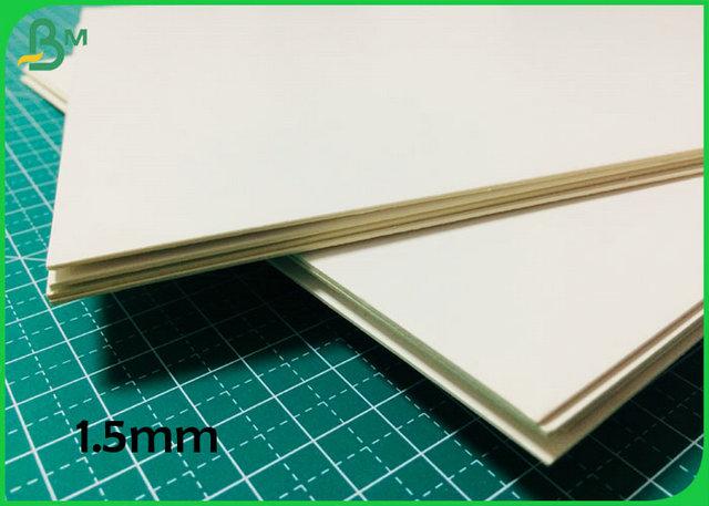 White Color Double Side 1MM 1.2MM 1.5MM Card Board With FSC Certification White Color Double Side 1MM 1.2MM 1.5MM Card Board With FSC Certification