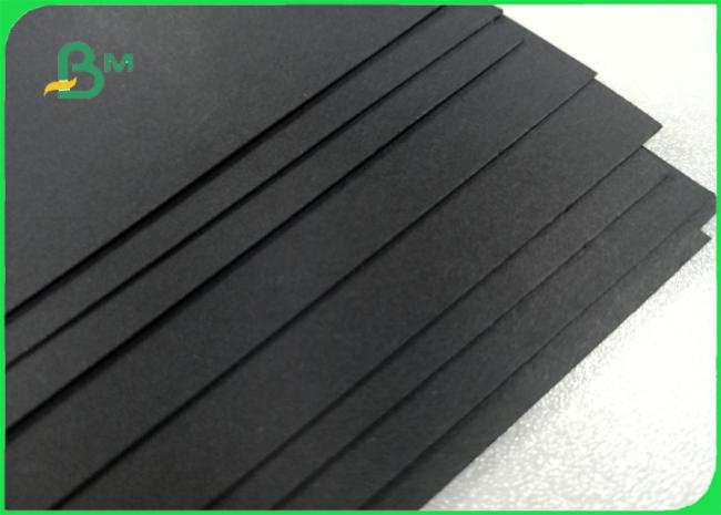 350PT No white spots on the surface no fade Black stiff paperboard for gift box 02 350PT No white spots on the surface no fade Black stiff paperboard for gift box