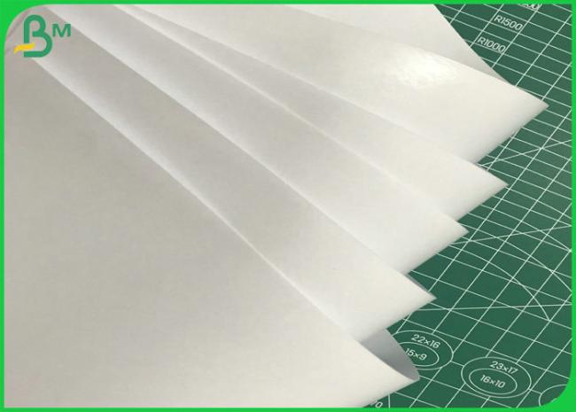 100% Natural Pulp 70gsm + 10g PE Coated White Butcher Paper For Wrapping Meat 100% Natural Pulp 70gsm + 10g PE Coated White Butcher Paper For Wrapping Meat