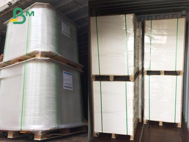 FSC & SGS 50g to 80g Kraft Liner Paper Food Grade Virgin Wood 28 * 39 inch FSC & SGS 50g to 80g Kraft Liner Paper Food Grade Virgin Wood 28 * 39 inch
