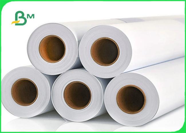 70gsm 62inch 72inch White Inkjet CAD Plotter Paper Roll For Garment Factory 70gsm 62inch 72inch White Inkjet CAD Plotter Paper Roll For Garment Factory