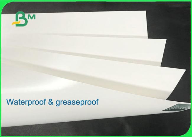 Greaseproof 260gsm 300gsm 350gsm + 15g PE Coated Cardboard For Food Container Greaseproof 260gsm 300gsm 350gsm + 15g PE Coated Cardboard For Food Container