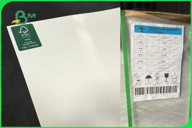 FSC FDA White Food Safe FBB Board 15g PE Coated Paper For Cup Making Custom FSC FDA White Food Safe FBB Board 15g PE Coated Paper For Cup Making Custom