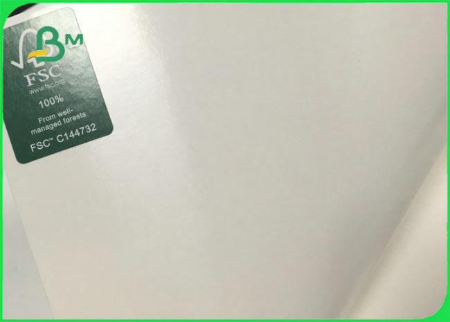 FSC 100 % Pure Wood Pulp White PE Coated Paper For Making Cup Plate 300gsm FSC 100 % Pure Wood Pulp White PE Coated Paper For Making Cup Plate 300gsm