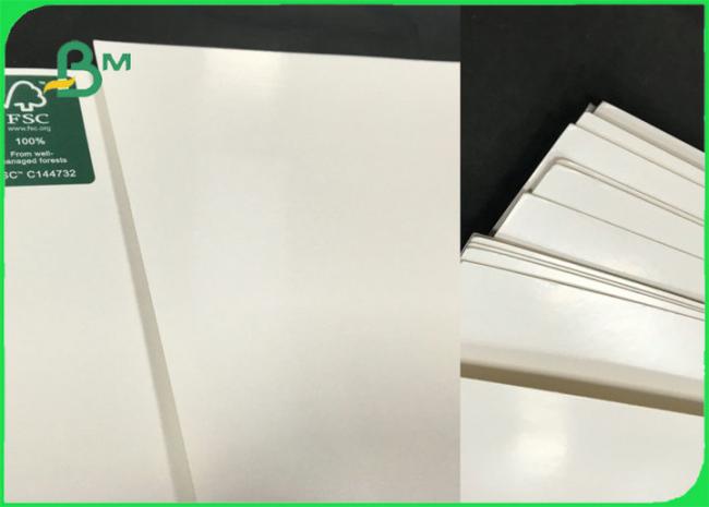 FSC 100 % Pure Wood Pulp White PE Coated Paper For Making Cup Plate 300gsm FSC 100 % Pure Wood Pulp White PE Coated Paper For Making Cup Plate 300gsm