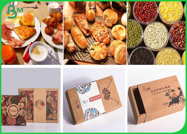 Virgin Pulp Food Box Board One sided C1S White Clay Kraft Liner Board 250G 300G Virgin Pulp Food Box Board One sided C1S White Clay Kraft Liner Board 250G 300G