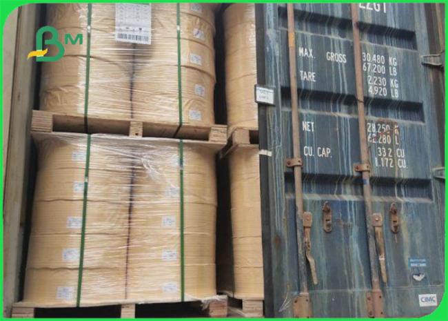 Eco - friendly 100% Safe 15MM 60GSM MG Kraft Paper Roll For 6MM Straws Eco - friendly 100% Safe 15MM 60GSM MG Kraft Paper Roll For 6MM Straws